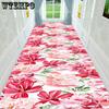 Creative 3D Garden Flower Carpet Living Room Bedroom Area Floor Mat Modern Flower Printing Corridor Carpet Floor Door Mat