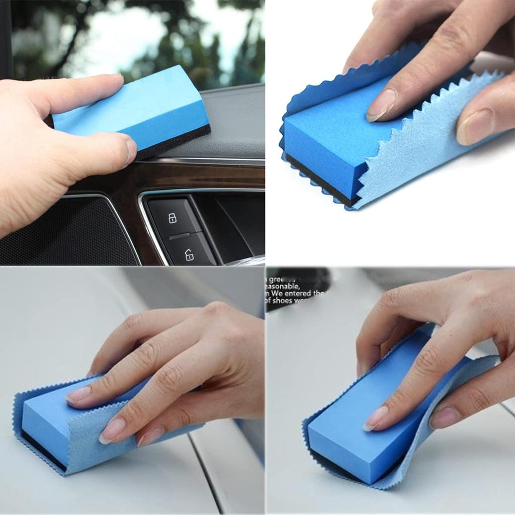 Cluoling Car Wash Sponge, Set of 10, , Sponge, Maintenance, Sponge Wipe, Scum