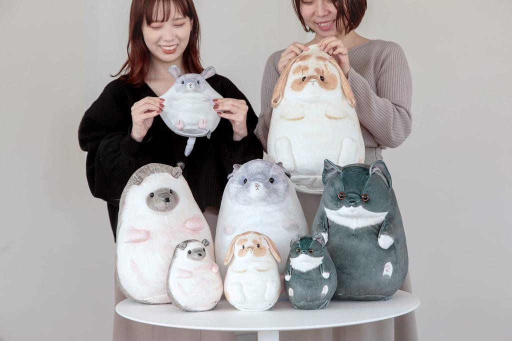 BISQUE Плюшевые животные с подогревом, успокаивающие, милые, грелка, Средний размер, Животные, Ежик, Кролик, Кошка, Шиншилла, Подушка, Накладка, Подарок,