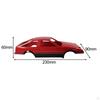 1/18 Car Shell Finished Body Frame Hobby Toy Heavy Duty Sturdy Accessories Upgrade RC