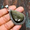Silver Sheen Obsidian, Gemstone Handmade 925 Sterling Silver Jewelry Pendant