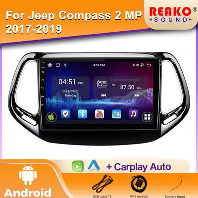 Автомобильное радио для Jeep Compass 2 MP 2017-2019 Wireless Carplay Android Auto Qualcomm Car Stereo Multimedia Player DSP 48EQ