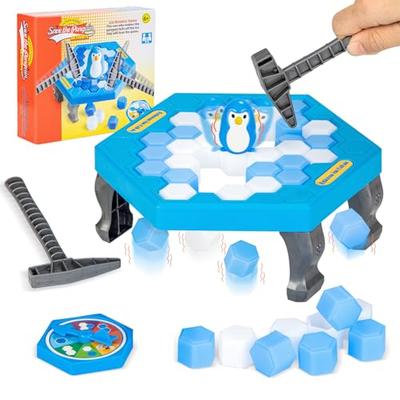 Игра SHANSHUI «Дробилка льда», игра по спасению пингвинов, игра на балансировку льда, интерактивная 3D-игра для нескольких игроков, командная игра, подходит для всех возрастов (балансировка льда