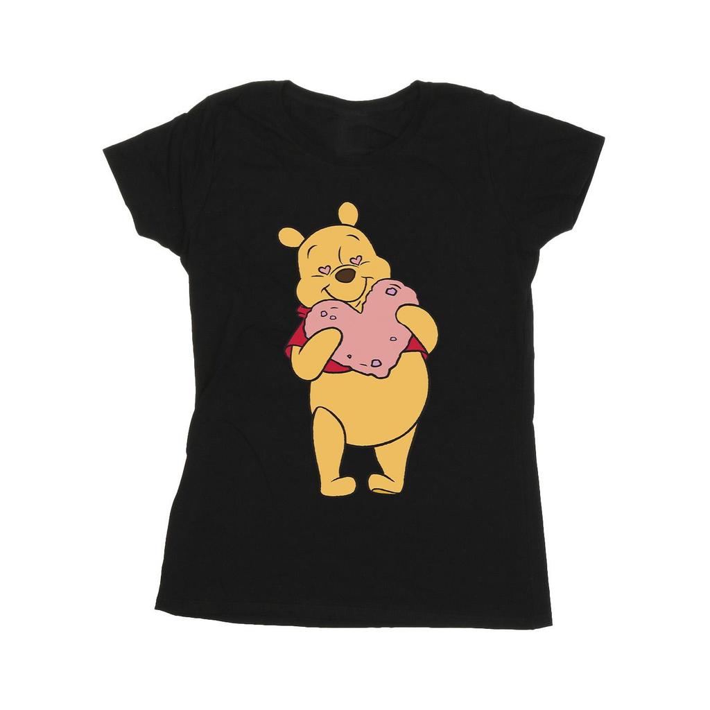 Disney Womens/Ladies Winnie The Pooh Heart Eyes Cotton T-Shirt