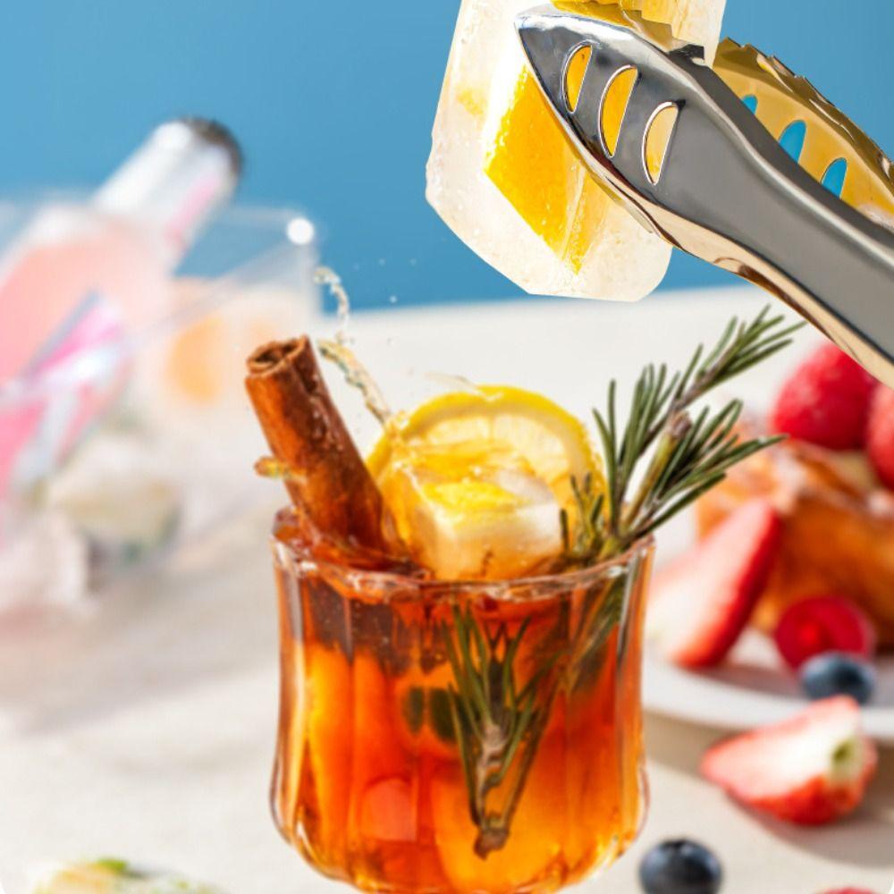 Easy to Pop Out Ice Cube Maker 3-Grids Ice Hockey Lattice Making Tool  for Sports and Water Bottles