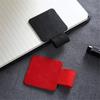 Retro Leather Design Pen Loop Holder For Tablet Case Stylus Self-Adhesive Pencil Elastic Ring For Notebooks Journals Clipboards