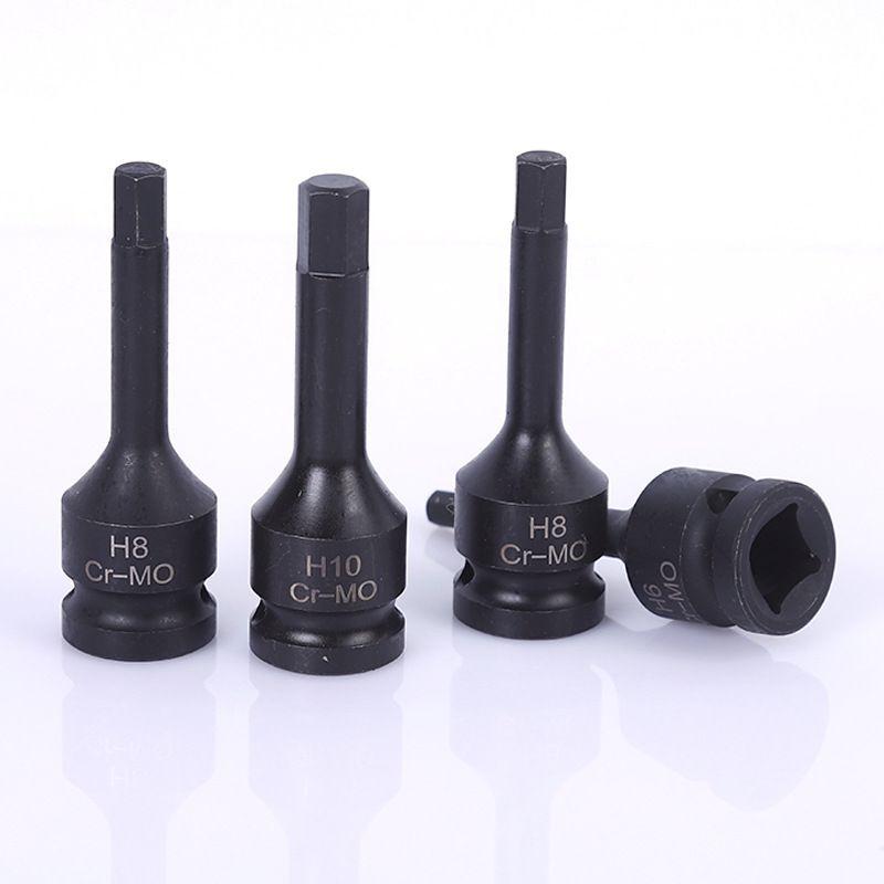 Набор пневматических шестигранных головок Golden Lion: 1/2" Большой интегрированный удлинительный ключ с летающим наконечником