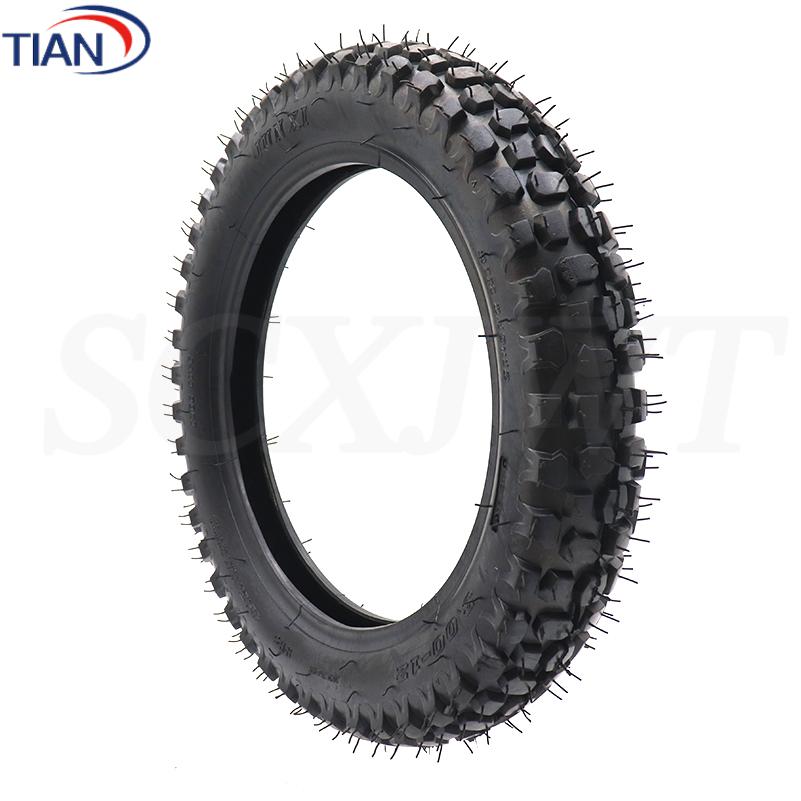 12 inch3.00-12 inner outer tire for Dirt Pit Bike Motocross Off Road Motorcycle