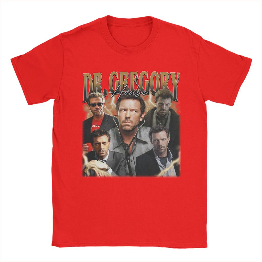 House MD Dr Gregory House Tee Shirt for Unisex Women New Arrival T Shirts 100 Cotton Clothing