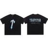 Cross-border new graffiti letter printing European and American street trendy brands loose and versatile casual men's and women's short-sleeved round