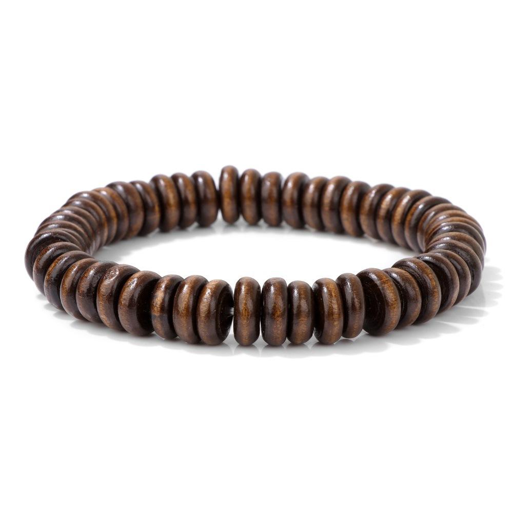 JYL TS Bracelet Men's Volcanic Stone Crown Set Bold Enhances Authority And Luck