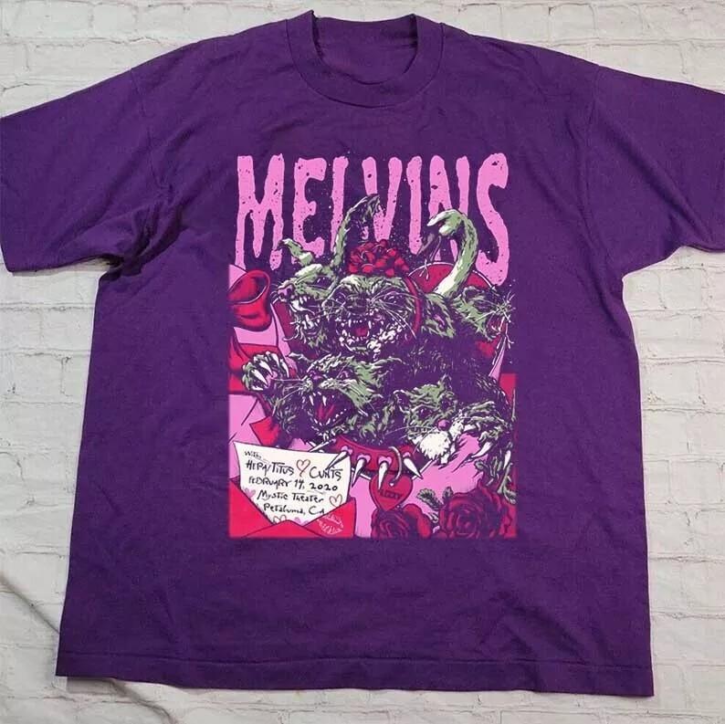 Melvins T-Shirt New Rare Unisex All size S-4XL Gift For Fans HRL58