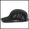 Кепка Quick Sun CZA487 [Белый Клык], Шапка, Сушка, Защита, На открытом воздухе, Спорт, Бег, Путешествия, Мужская, Женская, (черный)