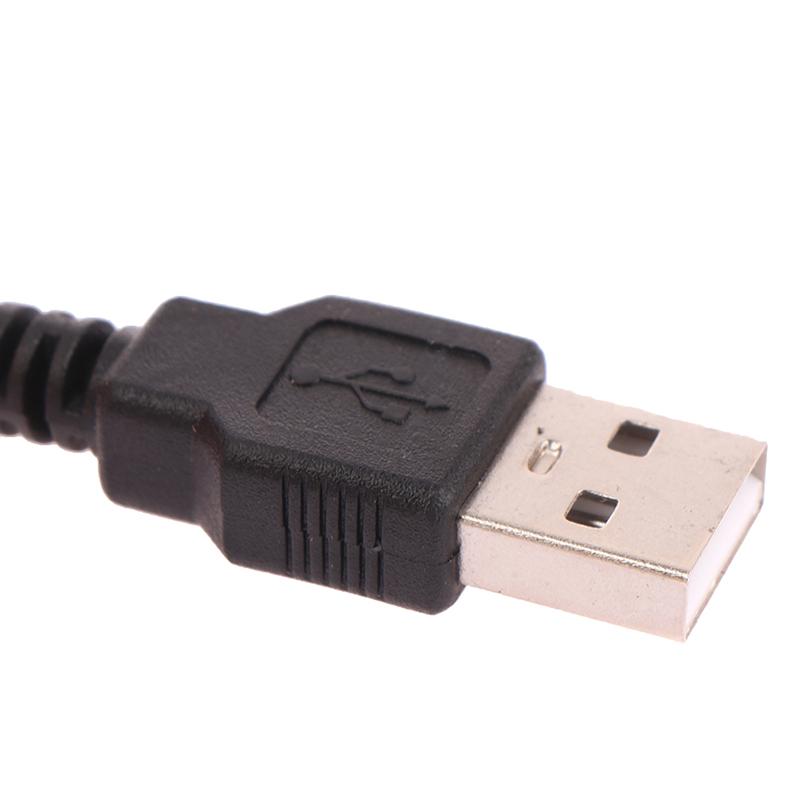 1 шт. Бесшумный вентилятор DC5010 5 В, масляный USB-кабель, разъем для увлажнителя, вентилятор для ПК, кулер, радиатор, вытяжной, вентилятор для охлаждения ЦП, запасные части