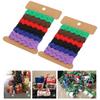2pcs 8mm Width Wavy Lace Trim Color Ribbon Curved Belt Webbing Hand Made Rick Rack Trim  For Sewing