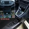 Для Volkswagen T-cross - внутренняя центральная панель управления, дверная ручка, наклейки из углеродного волокна, наклейки, аксессуары для стайлинга автомобиля