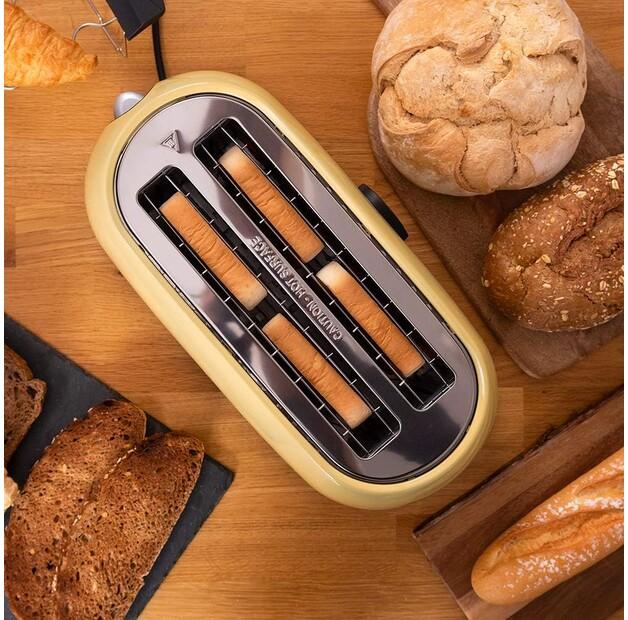 Toaster Cecotec 03110 ClassicToast 15000 Yellow