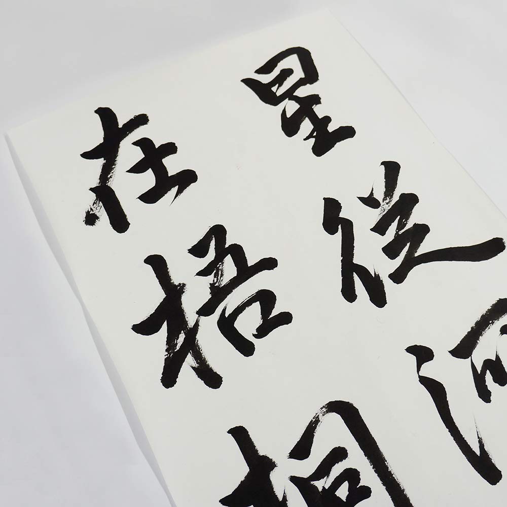 Бумага для подложки Kuretake, специальная бумага для подложки, плотная, белая, полуобрезанная LA18-27