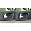 4x Carbon Fiber Interior Door Handle Cover Trim Frame For Infiniti G37 2007-2013