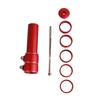 Aluminum Alloy Mountain Bike Bicycle Stem Extender Handlebar Stem Riser (Red)