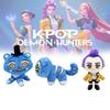 Kpop Demon Hunters Plush Toy Tiger Pp Cotton Filling Children Gift Decoration