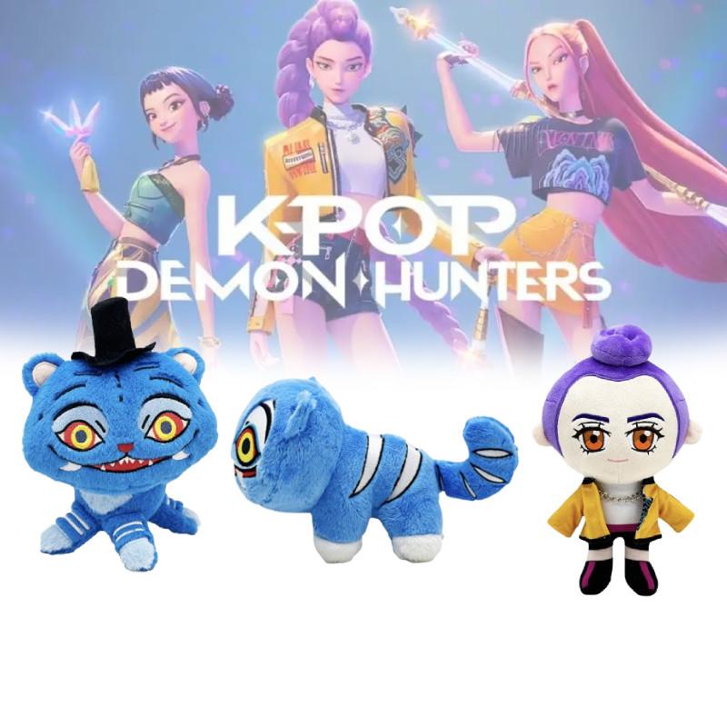 Kpop Hunters Demon Plush Toy Tiger Pp Cotton Filling Children Gift Decoration