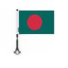 Drapeau - Bangladesh - 14 X 21 Cm - 50 Pièces - Polyester - Impression Recto/verso