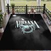Soft Floor Carpet Nirvana Pattern Area Rug Decorative Mat For Home Room Decoration