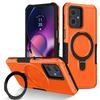 Ударопрочный чехол Rugger Armor для Motorola Moto G86 G56 G84 G54 G34 G24 G14 G04 E32 E14 E13 с поворотной подставкой-кольцом Защитная крышка