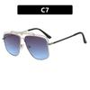 Vintage Fashion Woman and Man Sunglasses Active Orange Color Full Frame Multi Color Eye Wear Luxury Style