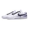 Nike Court Legacy Tai Chi Ink Wash Coverage Anti Slip And Wear Resistant Low Top Skateboard Shoes Men's White Purple DH3162-100(Team1068-)