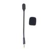 Replacement Game Mic for Barracuda X 3.5mm Gold Plated Plug Headphone Detachable Microphone with Sponge Cap for Gaming