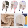 Plush Pilot Hat Windproof Earflap Cap Fashion Ear Protection Cap Kids