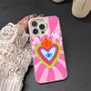 Чехол Lucky Eye Blue Evil Eyes для iPhone 17Air 16 15 14 13 12 11 Pro Max X XS XR Plus, цветной, серебристый