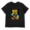 Футболка MadMax одежда в стиле аниме для мальчиков белые Забавная футболка с принтом футболка Хлопковые футболки для мужчин