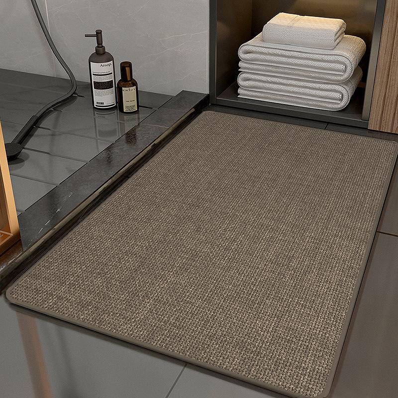 Коврик для пола в ванной Впитывающий коврик для ванной Нескользящий коврик у входа в ванную Коврик для ног у входа в ванную Быстросохнущий ковер
