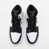 852542-100 Nike Air Jordan 1 Mid SE Черный Gym Red Белый Light Smoke Grey (Мужской)