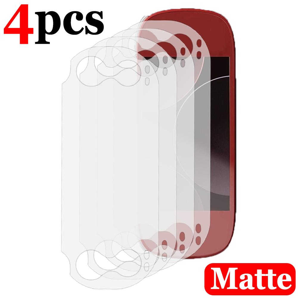 1-5 шт. Матовый и HD-прозрачный защитный экран для ANBERNIC RG Vita Pro, антибликовый, защита от отпечатков пальцев, мягкие защитные пленки с полным покрытием