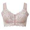 Bradelis New York Wireless Shapewear Slimming Front Zipper Size Rose Medium Bra, Bra, 24, Pink,