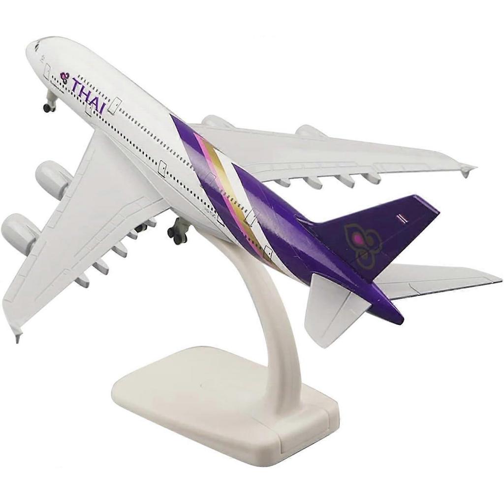 Simulation 1:200 Alloy Aircraft Model Thai Airways A380 Plane Model Home Office Decoration Gifts