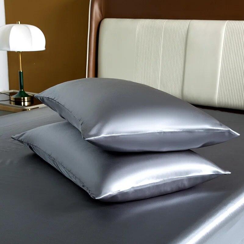 1pcs Pillowcase for Hair and Skin, Silk Satin Pillowcase Pillow Cases Set of Silky Pillow Cover with Envelope Closure
