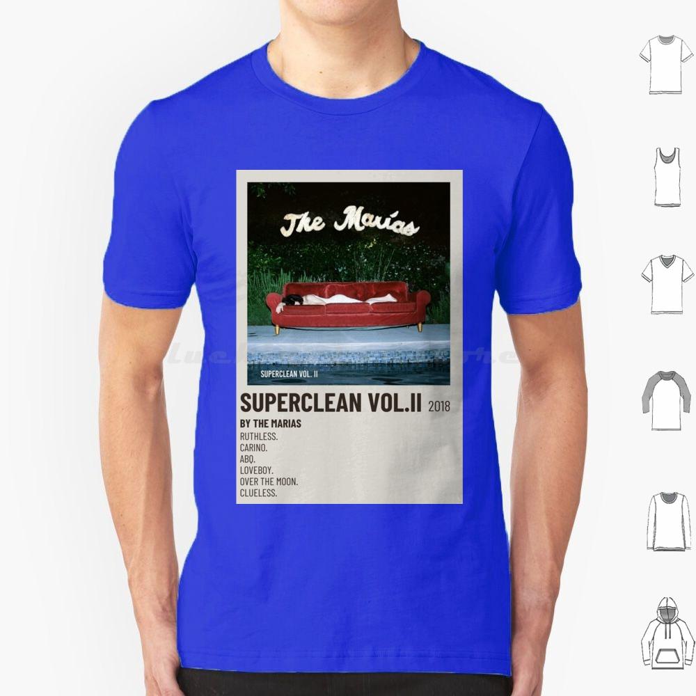 Superclean T Shirt Cotton Men Women DIY Print Music Song Album Cover Band Alternative Indie Music Albums Musics Marias