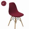 Jacquard Shell Chair Cover Stretch Dining Chair Cover Seat Covers Slipcover Furniture Protector Hotel Home Living Room Removable