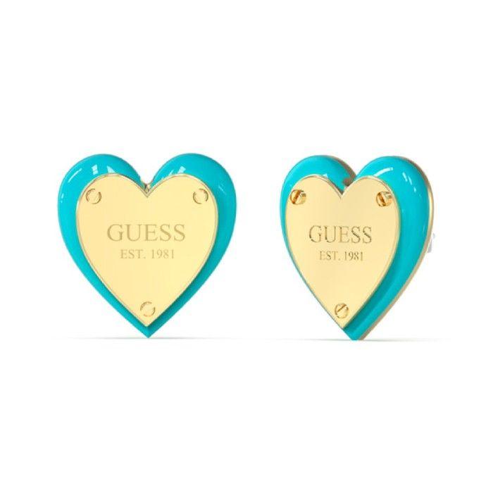 Boucles d'oreilles - GUESS - JUBE04207JWYGTQT-U - Acier inoxydable - Doré - Femme