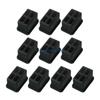 10Pcs Fiber Optical SFP Interfaces Dust Protectors Dust Caps Cage for Convenient Storage and Usage