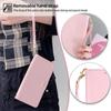 For Samsung Galaxy A36 5G Case PU Leather Wallet Stand Phone Cover with Crossbody Shoulder Strap