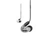 Shure Earphones Wired with Microphone AONIC 4 White High Sound Isolation Canal Type Wireless Convertible MMCX Recable Professional Specification