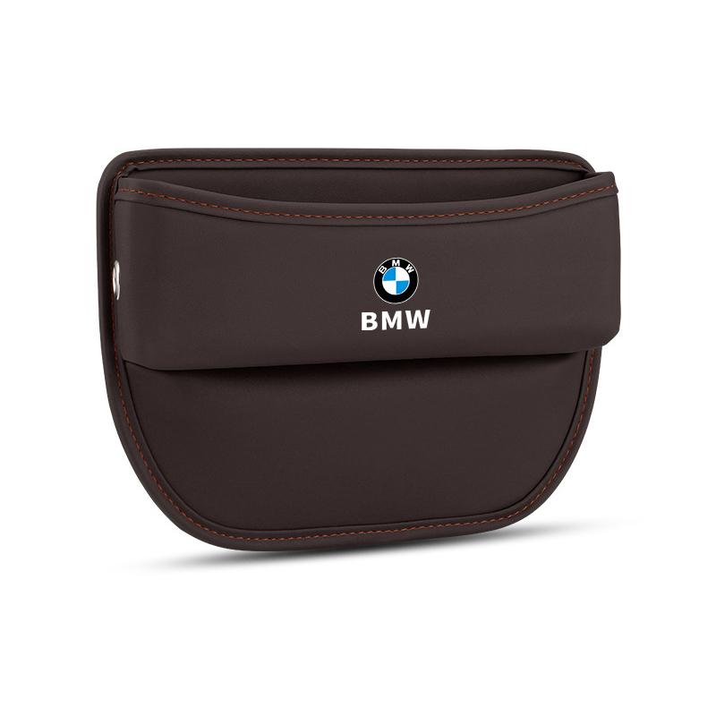 Для автомобилей BMW 1 2 3 4 5 6 7 серии X1 X3 X4 X5 X6 X7 87 F20 E36 E46 E90 E39 F10 F16: кожаный ящик для хранения в зазоре между сиденьями, декоративный элемент.