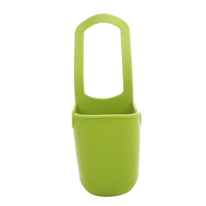 Многофункциональная силиконовая подстаканник для детской коляски, уличная портативная сумка для хранения, сумка для чашки для велосипеда и инвалидной коляски, автомобильный аксессуар