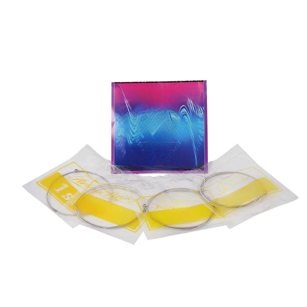 Чистый Никель 4 Струны 045 105 Дюймов Круглая Обмотка Сверхпрочные Студийное Качество Долгий Срок Службы